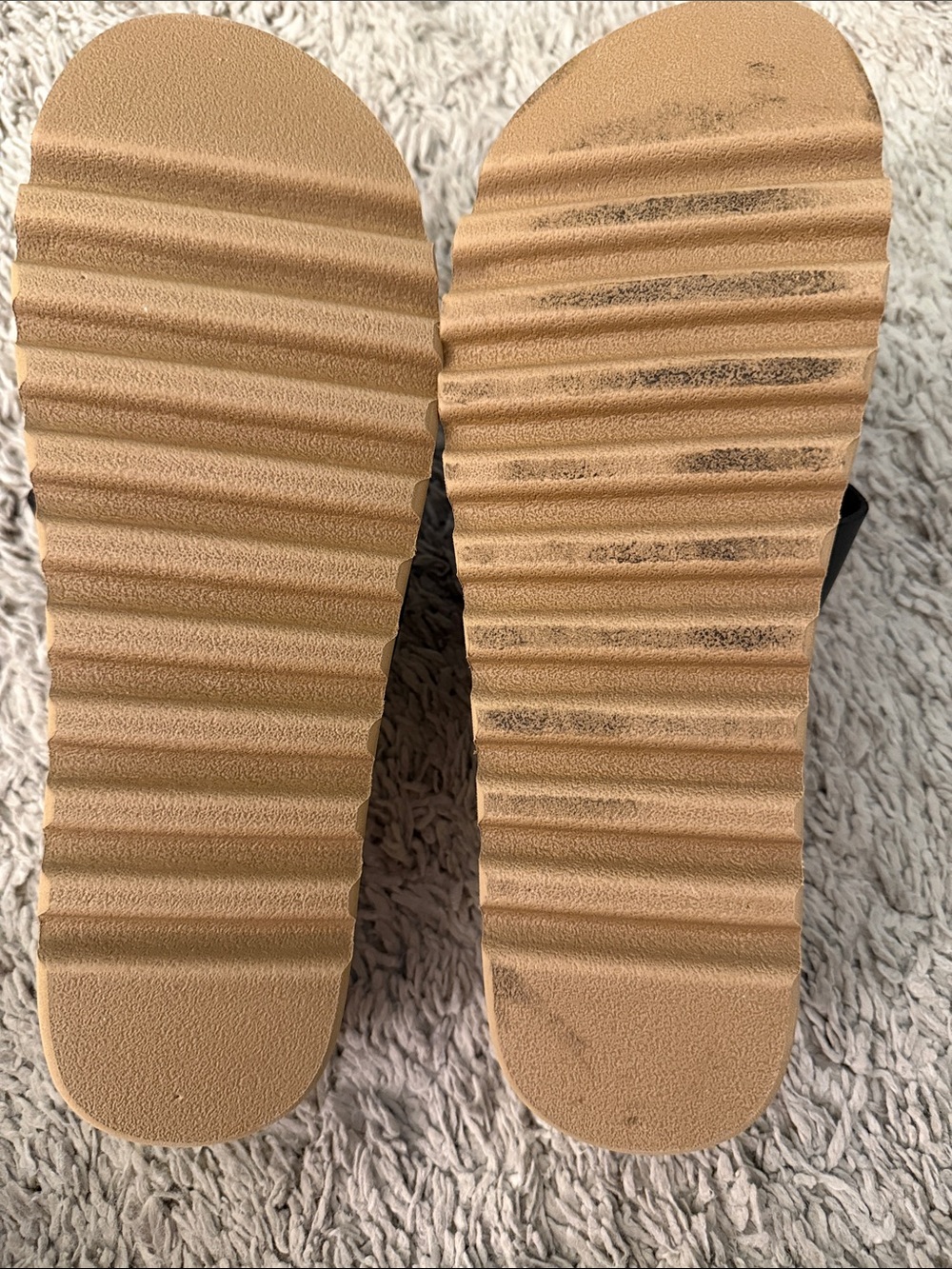 Reef Cork Cushion sandals EUC beach casual preppy tennis prep eclectic grandpa - Picture 6 of 7